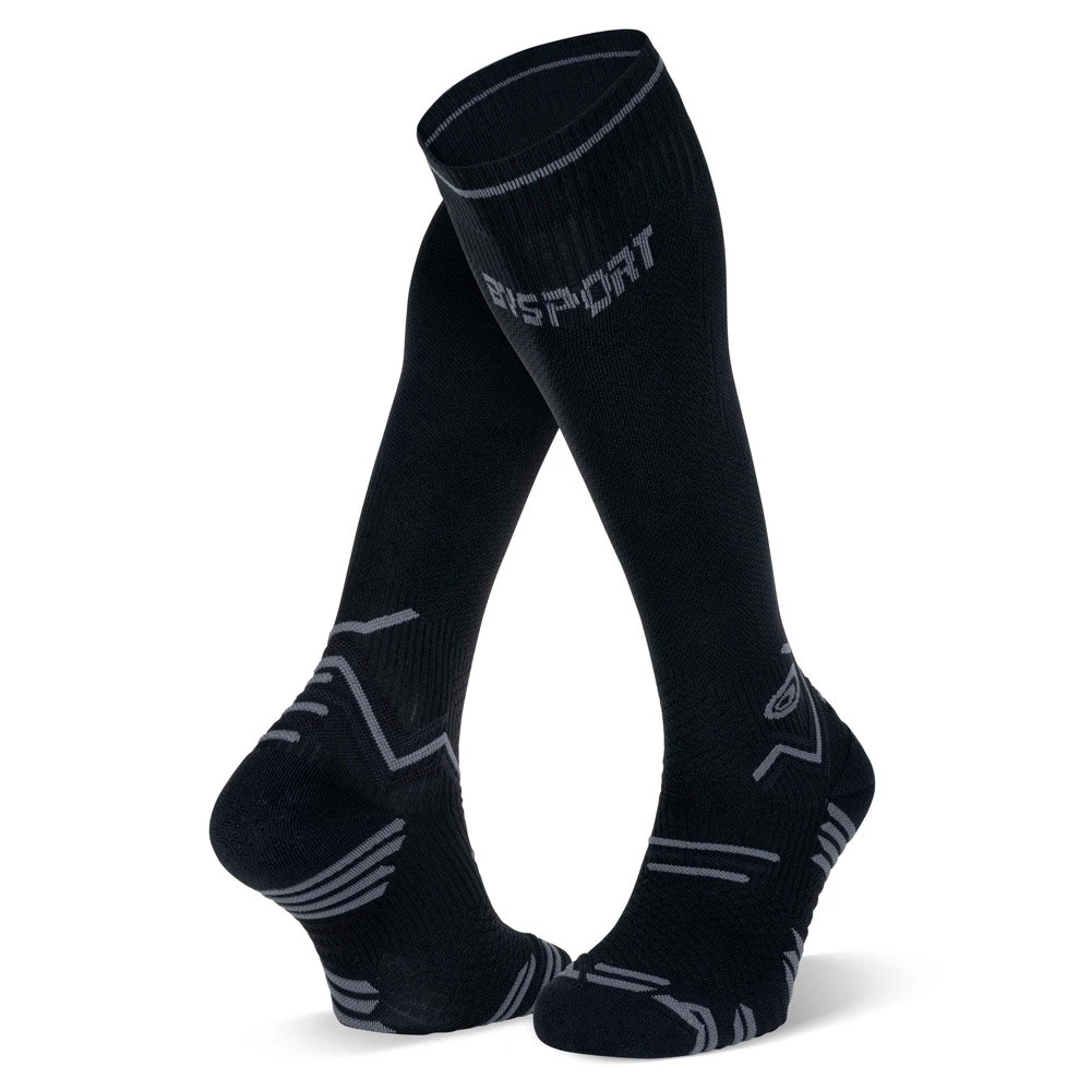 Chaussettes De Compression Bv Sport Trail Compression Noir Gris 2 Chaussettes De Compression Bv Sport Trail Compression Noir Gris – Image 2