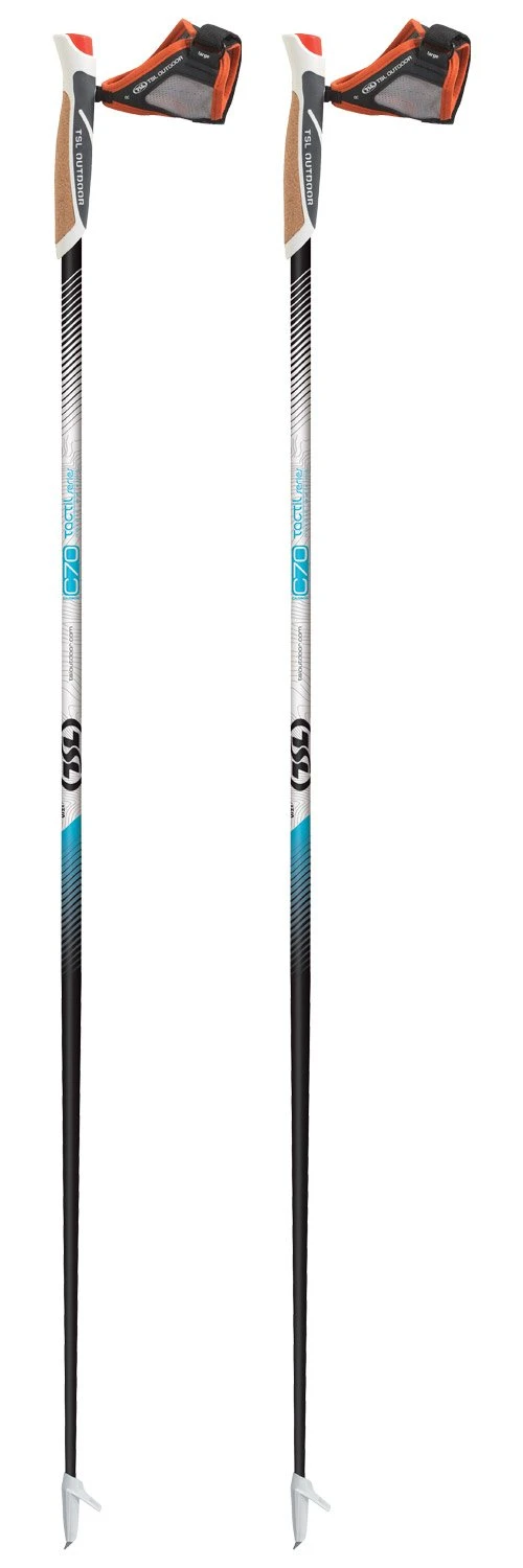 Bâton TSL Tactil C70 Cork Spike Black Blue 1 Bâton TSL Tactil C70 Cork Spike Black Blue