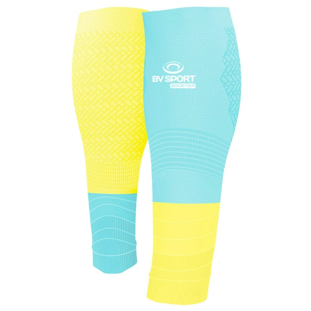 Manchons De Compression Bv Sport Booster Elite Evolution Bleu Jaune 1 Manchons De Compression Bv Sport Booster Elite Evolution Bleu Jaune