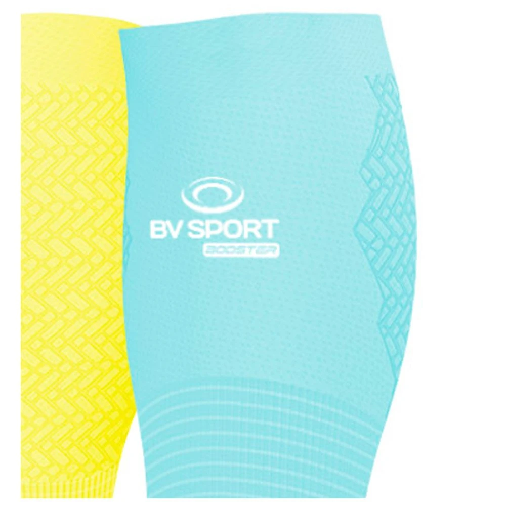 Manchons De Compression Bv Sport Booster Elite Evolution Bleu Jaune 2 Manchons De Compression Bv Sport Booster Elite Evolution Bleu Jaune – Image 2